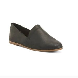 Lucky Brand ~ Charsa2 ~ Black Cookie Vintage Leather ~ Size 8M